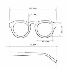 Carica l'immagine nel visualizzatore di Gallery, OCCHIALE DA VISTA ZENO