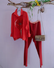 Carica l'immagine nel visualizzatore di Gallery, Pantalone Gamba Larga Cady Chili