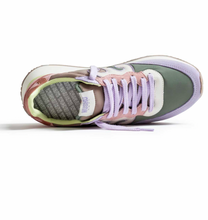 Carica l'immagine nel visualizzatore di Gallery, Sneakers Suede Nylon Lilla Verde