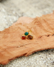 Carica l'immagine nel visualizzatore di Gallery, Anello Pietre in Ottone