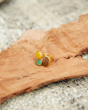 Carica l'immagine nel visualizzatore di Gallery, Anello Pietre in Ottone