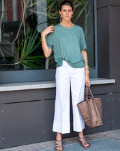 Carica l'immagine nel visualizzatore di Gallery, Pantalone Cotone Gamba Larga
