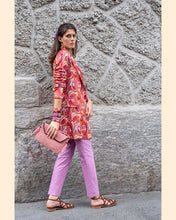 Carica l'immagine nel visualizzatore di Gallery, Pantalone Sigaretta Bouganville