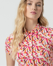 Carica l&#39;immagine nel visualizzatore di Gallery, ATELIER PIECES UNIQUES CAMICIA JERSEY  M CORTA  STAMPA
