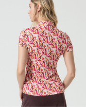 Carica l&#39;immagine nel visualizzatore di Gallery, ATELIER PIECES UNIQUES CAMICIA JERSEY  M CORTA  STAMPA
