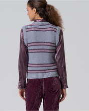 Carica l&#39;immagine nel visualizzatore di Gallery, ATELIER PIECES UNIQUES GILET   RIGHE
