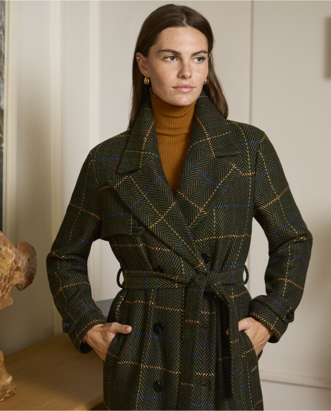 ATELIER PIECES UNIQUES CAPPOTTO TWEED