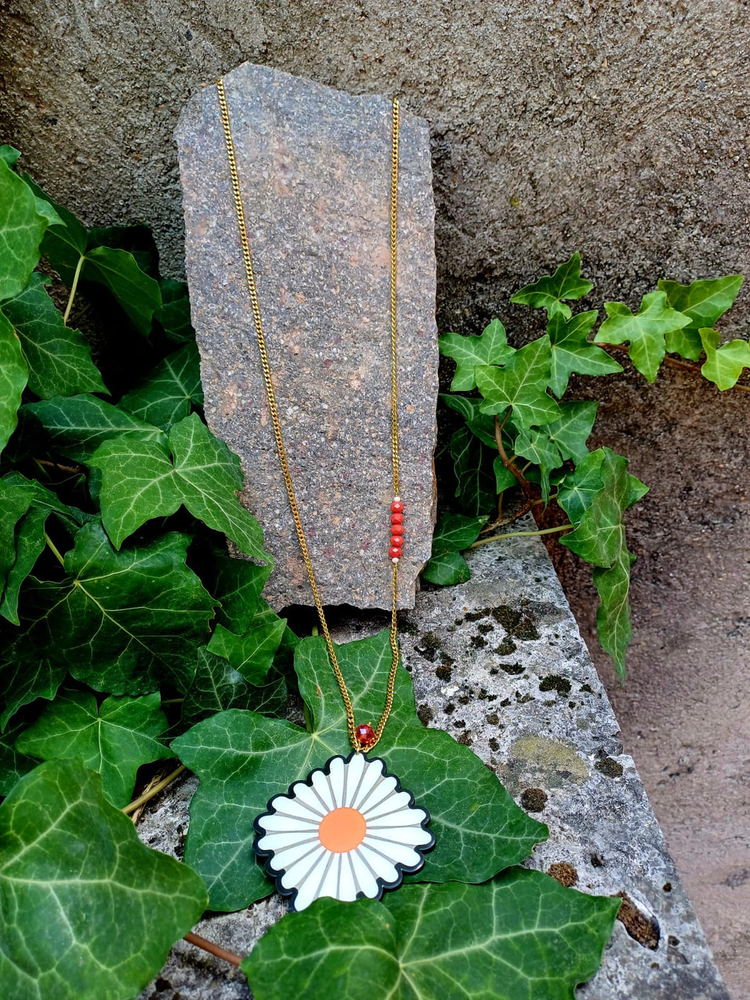 Collana medaglione Estate