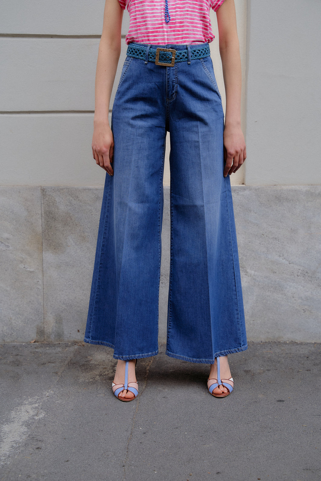 ATELIER PIECES UNIQUES JEANS FARFALLA