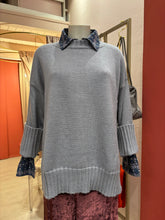 Carica l&#39;immagine nel visualizzatore di Gallery, ATELIER PIECES UNIQUES MAGLIA OVER SOFT MERINO
