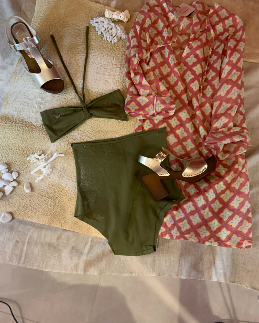 Bikini Culotte e Reggi Olive