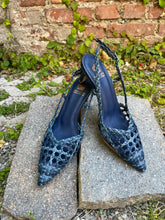Carica l&#39;immagine nel visualizzatore di Gallery, ATELIER PIECES UNIQUES SLING BACK INTRECCIO T55
