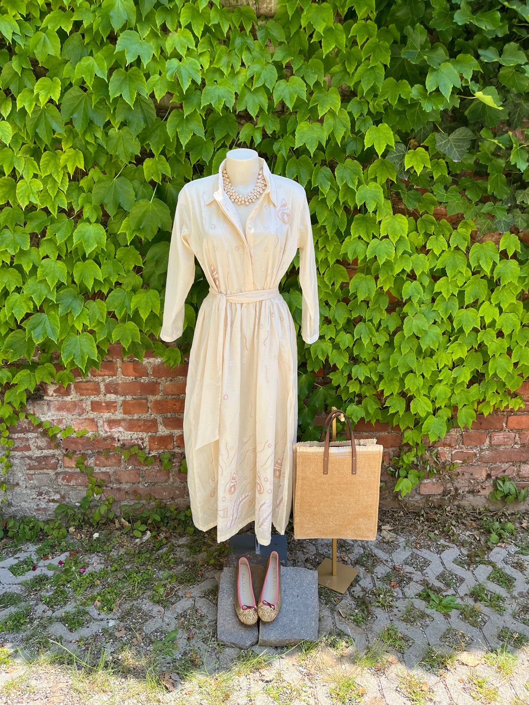 ATELIER PIECES UNIQUES ABITO  VOILE  RICAMATO