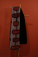 Carica l&#39;immagine nel visualizzatore di Gallery, Stola velluto grigio bordeaux
