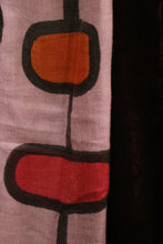 Carica l&#39;immagine nel visualizzatore di Gallery, Stola velluto grigio bordeaux
