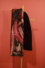 Carica l'immagine nel visualizzatore di Gallery, Stola velluto pennellata bordeaux
