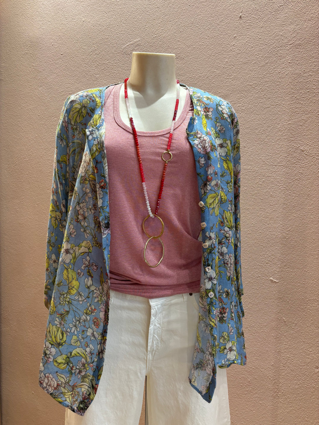 Blusa summer blooming