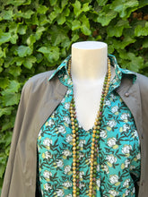 Carica l&#39;immagine nel visualizzatore di Gallery, ATELIER PIECES UNIQUES CAMICIA  SETA  POLO STAMPA
