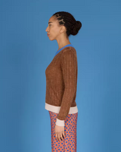 Carica l&#39;immagine nel visualizzatore di Gallery, ATELIER PIECES UNIQUES GIROCOLLO TRECCIA  ST UNITO 3 COL
