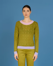 Carica l&#39;immagine nel visualizzatore di Gallery, ATELIER PIECES UNIQUES GIROCOLLO TRECCIA  ST UNITO 3 COL
