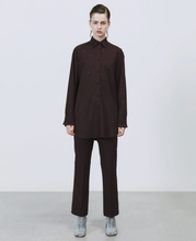 Carica l&#39;immagine nel visualizzatore di Gallery, OVERSHIRT RICAMATA FLANELLA
