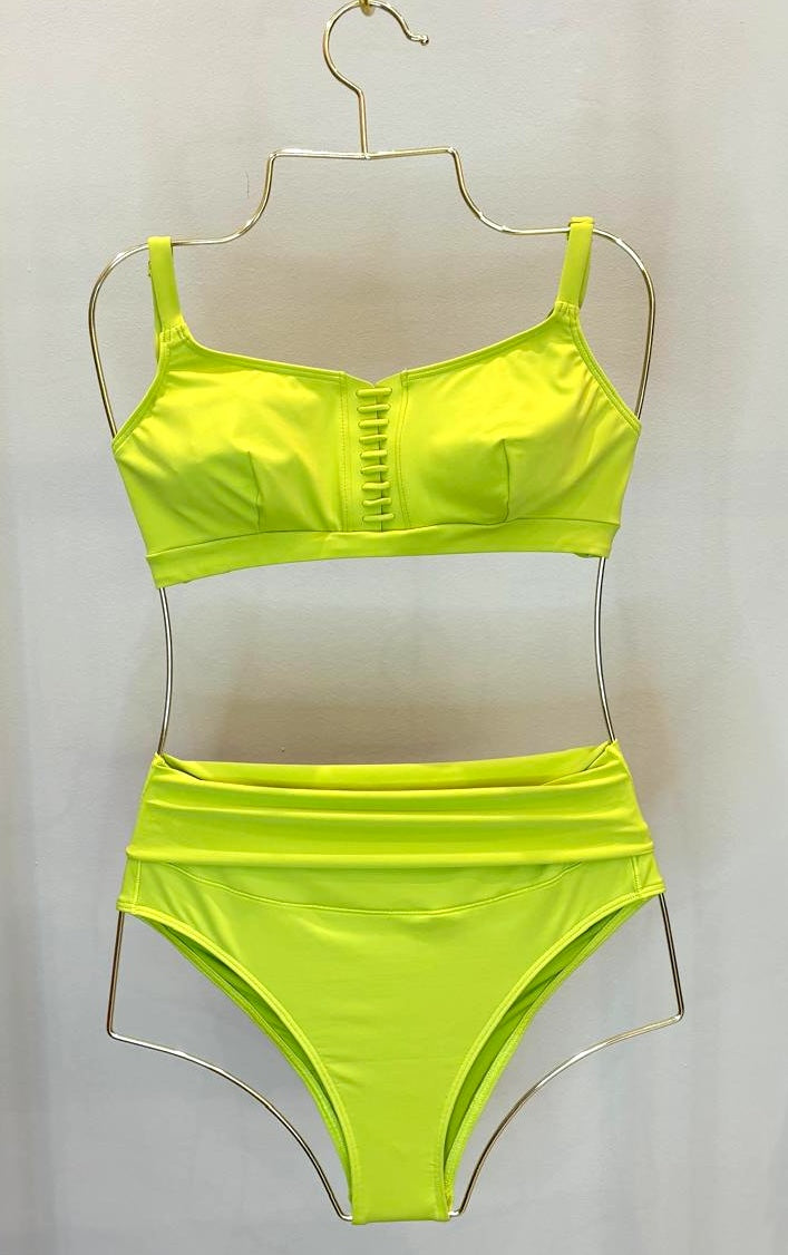 Bikini corsetto culotte clorofilla