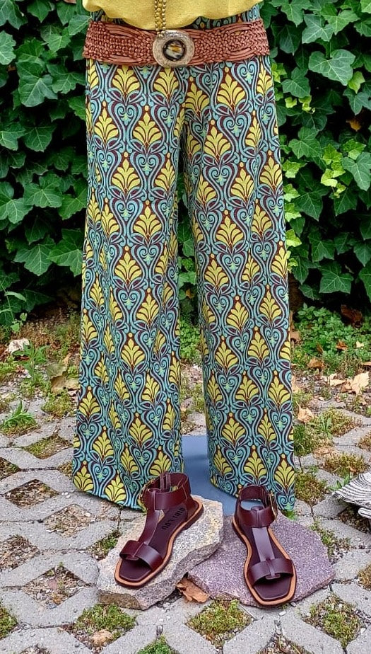 PANTALONE  JERSEY JAQUARD LUREX