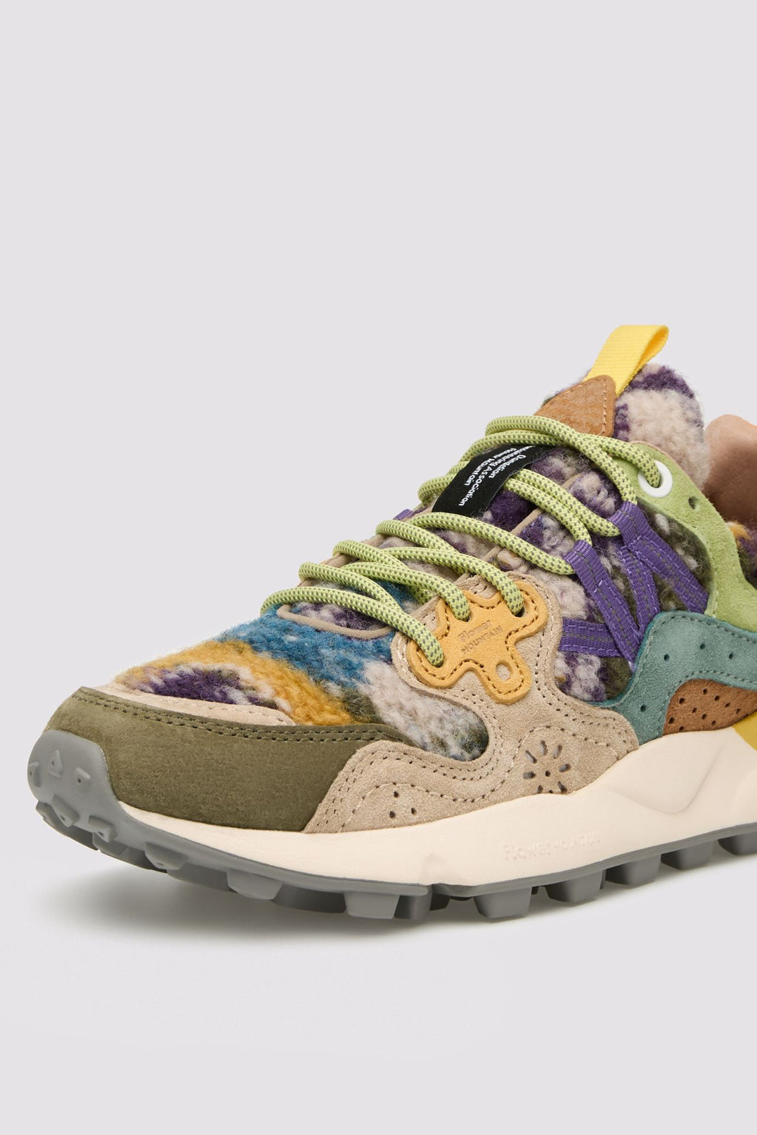 ATELIER PIECES UNIQUES SNEAKERS SUEDE NYLON  PONY