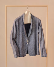 Carica l&#39;immagine nel visualizzatore di Gallery, Blazer 3 Bottoni Denim/Jersey
