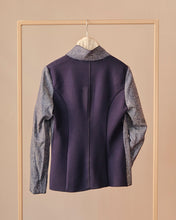 Carica l&#39;immagine nel visualizzatore di Gallery, Blazer 3 Bottoni Denim/Jersey
