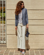 Carica l&#39;immagine nel visualizzatore di Gallery, Blazer 3 Bottoni Denim/Jersey
