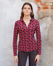 Carica l&#39;immagine nel visualizzatore di Gallery, Camicia Jersey Stampa Geo Berry
