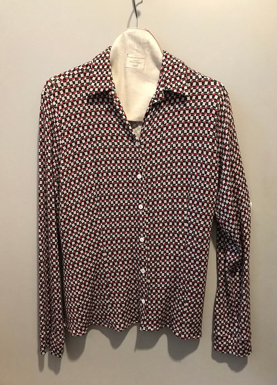 Camicia Jersey Viscosa Stampata