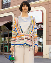 Carica l&#39;immagine nel visualizzatore di Gallery, Cardigan Stampa Pennellate Multicolor
