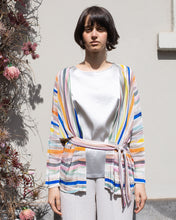 Carica l&#39;immagine nel visualizzatore di Gallery, Cardigan Stampa Pennellate Multicolor
