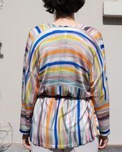 Carica l&#39;immagine nel visualizzatore di Gallery, Cardigan Stampa Pennellate Multicolor
