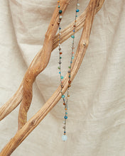 Carica l&#39;immagine nel visualizzatore di Gallery, Collana Crochet Pietre Semipreziose Modello III
