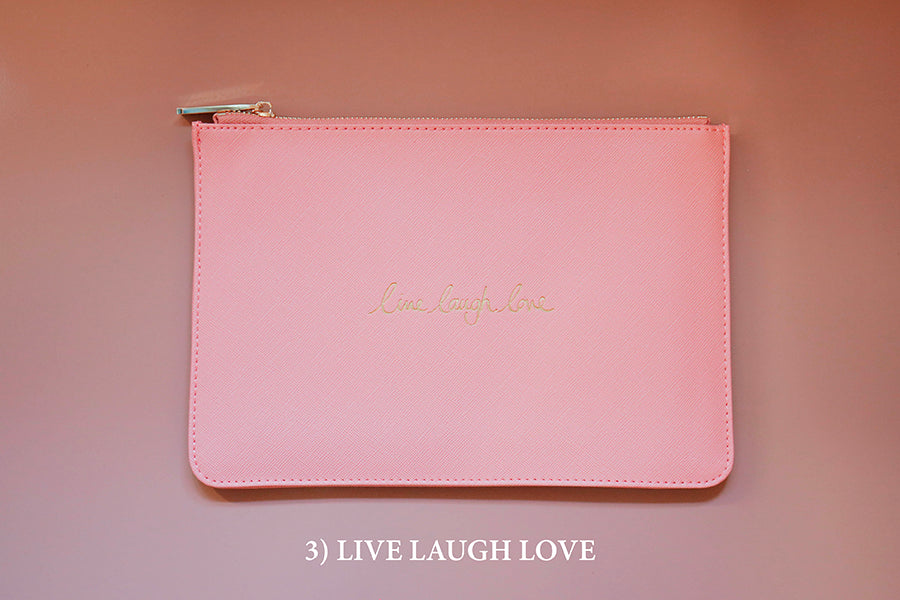 Smart Pouch - Live Laugh Love