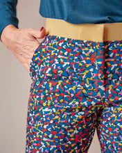 Carica l&#39;immagine nel visualizzatore di Gallery, Pantalone Chino Regolare Cady Bistretch Omini Petrolio
