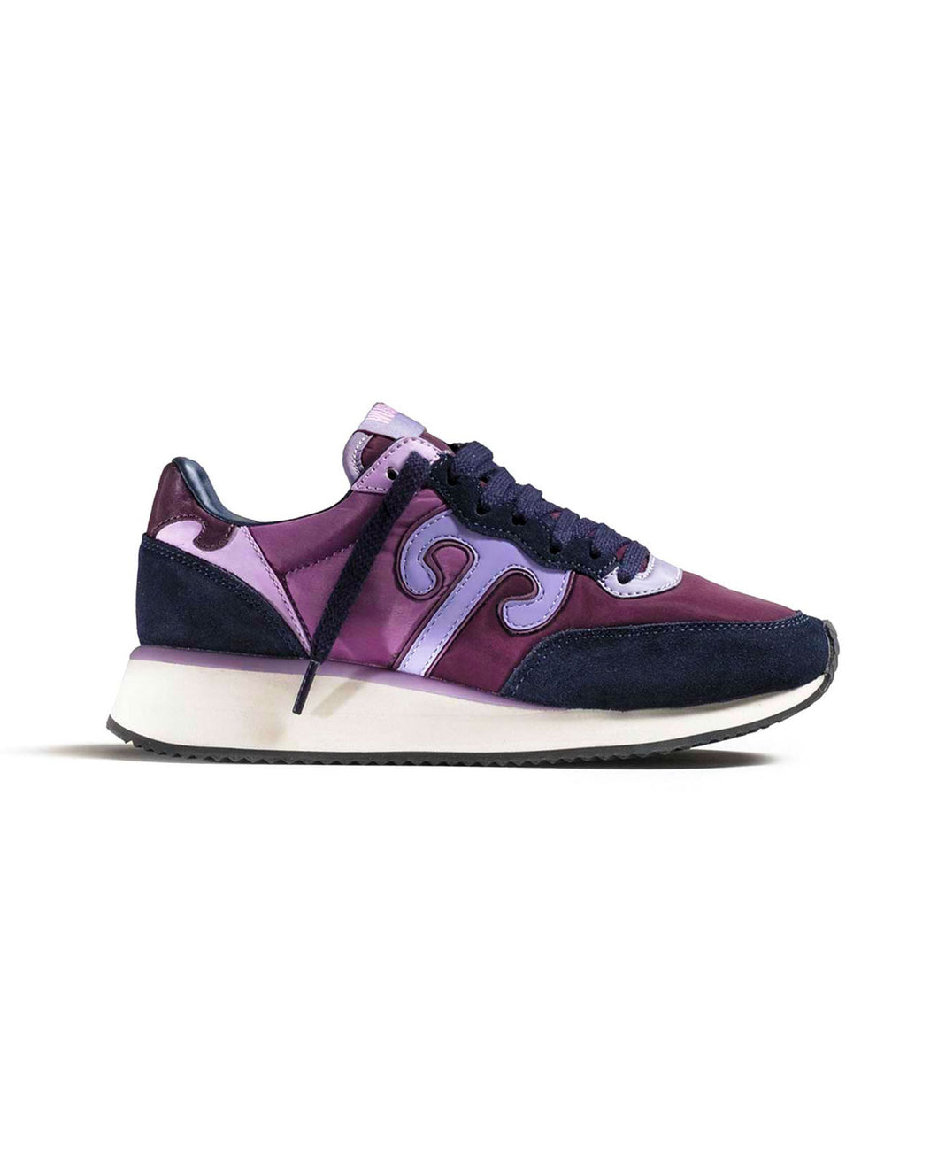 Sneakers Suede Nylon Blueberry