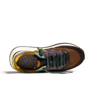 Carica l&#39;immagine nel visualizzatore di Gallery, Sneakers Suede Nylon Mosto/Verde
