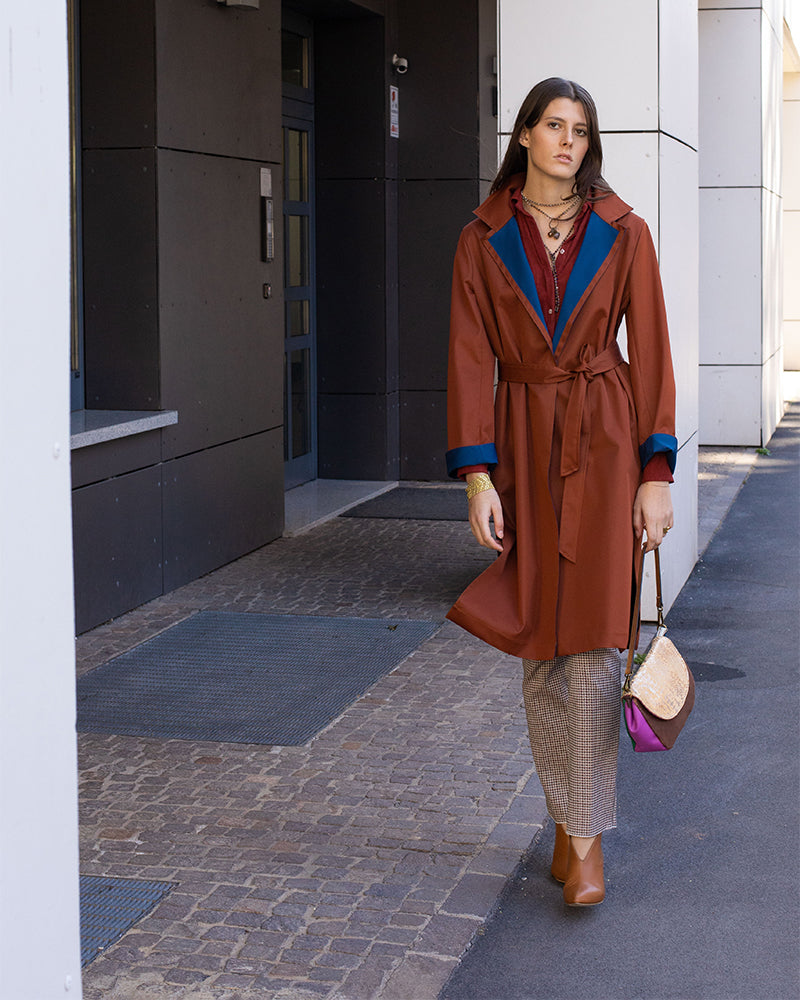 Spolverino Bicolor Choco/Blu