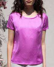 Carica l&#39;immagine nel visualizzatore di Gallery, T-Shirt Base Seta Fuchsia
