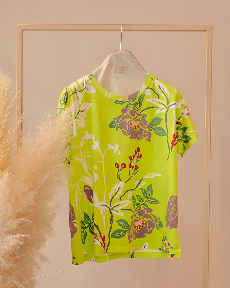 T-Shirt Cotone Floral